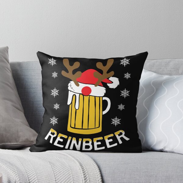 Item preview, Ho Ho Ho Christmas Reindeer Deer Beer Santa Claus Reinbeer designed and sold by Trenddesigns24.