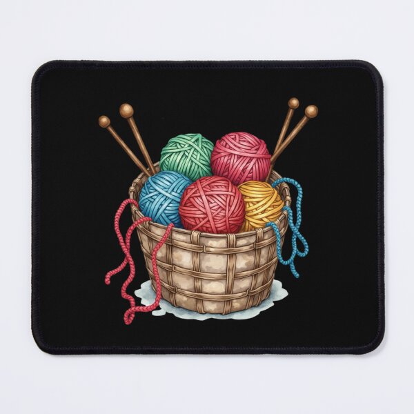 Item preview, basket balls of yarn designed and sold by jkrphoto.
