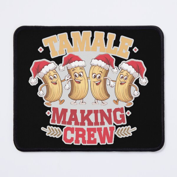 Item preview, Tamale Making Crew Tamale Season Funny Mexican Christmas T-Shirt  designed and sold by RedCircleArt.
