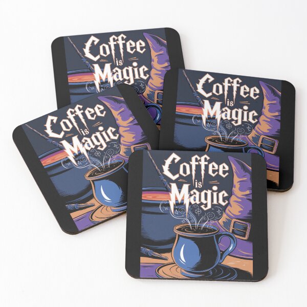 Item preview, Coffee Is Magic, Coffee Addicts and Pagan theme. designed and sold by Shabby Script Archive | Digital Designer .
