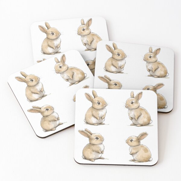 Item preview, Cute Children's Rabbit illustration designed and sold by OtterComforts.