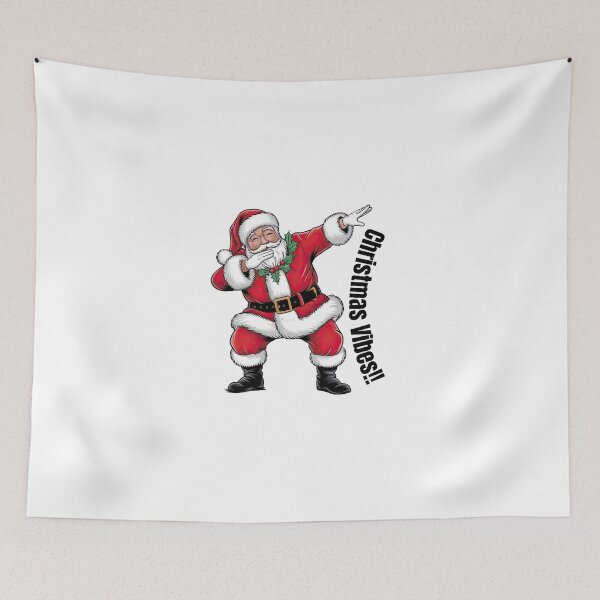 Item preview, Dabbing Santa Claus - Fun Christmas Vibes designed and sold by BeaGraphicsDesign.