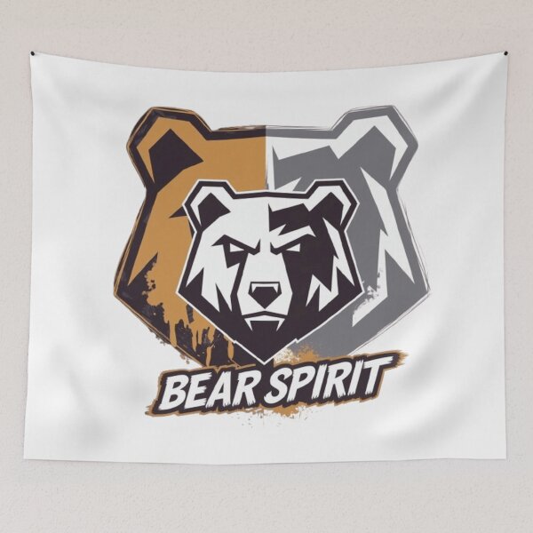 Item preview, Serious head "Bear Spirit" designed and sold by MiHaykl.