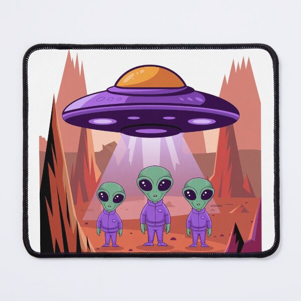 Item preview, UFO alien friends designed and sold by alekachi.