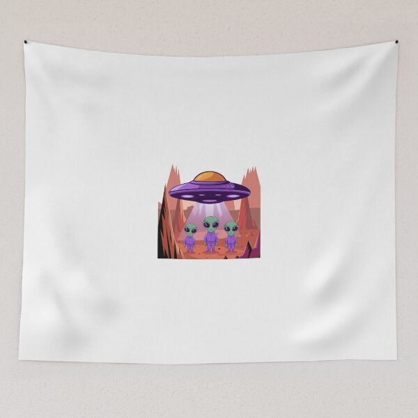 Item preview, UFO alien friends designed and sold by alekachi.