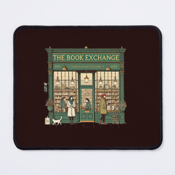 Item preview, The Book Exchange Cozy Corner designed and sold by OldSchoolRetro.