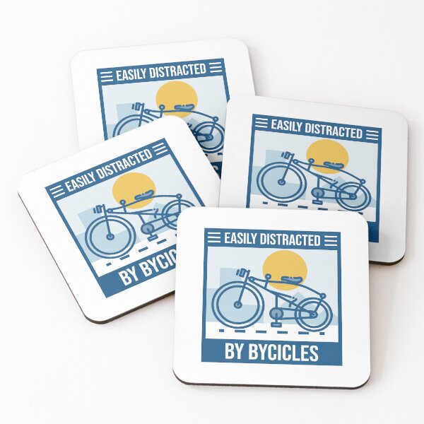 Item preview, Easily distracted by bycicles designed and sold by DiscoverDreams1.