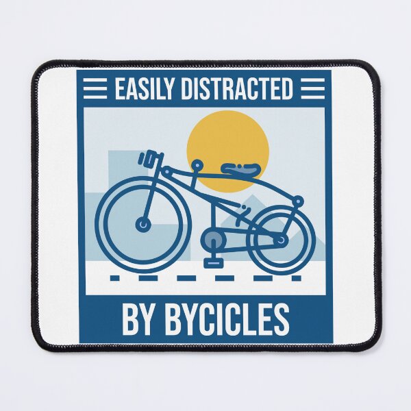 Item preview, Easily distracted by bycicles designed and sold by DiscoverDreams1.