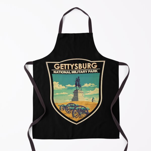 Item preview, Gettysburg National Military Park Illustration Travel Art Badge designed and sold by KrisSidDesigns.
