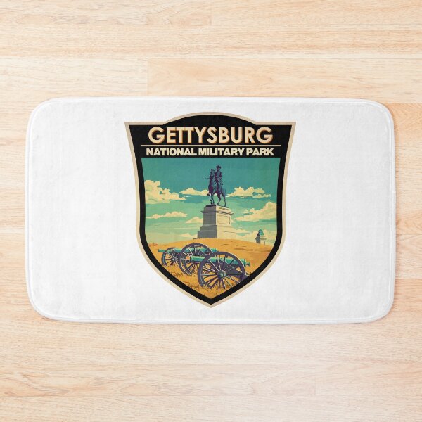 Item preview, Gettysburg National Military Park Illustration Travel Art Badge designed and sold by KrisSidDesigns.