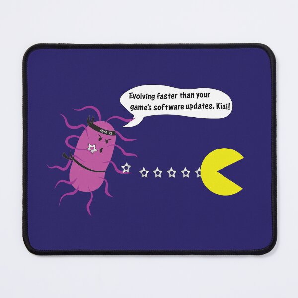 Item preview, The Ninja Bacterium: Evolving faster designed and sold by atedesigns.