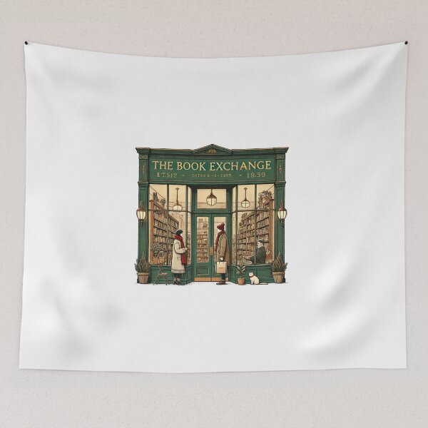 Item preview, Intercambio de libros atemporal designed and sold by OldSchoolRetro.