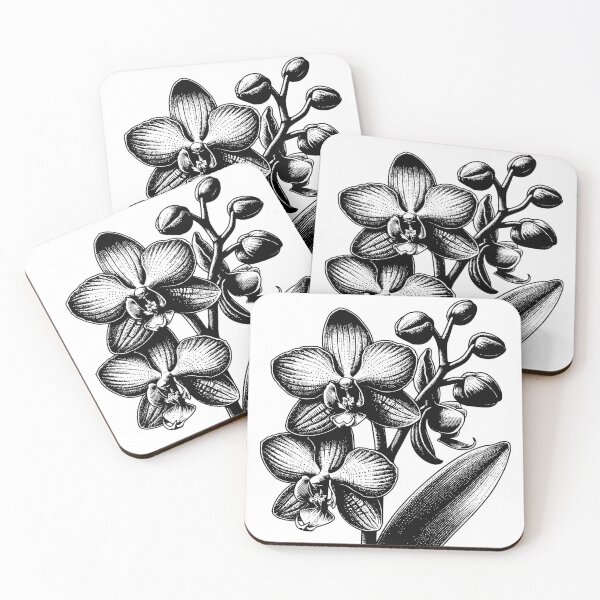 Item preview, Orchid b&w designed and sold by Tower Innovations.