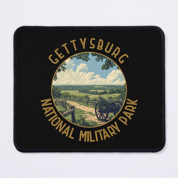 Item preview, Gettysburg National Military Park Retro Distressed Circle designed and sold by KrisSidDesigns.