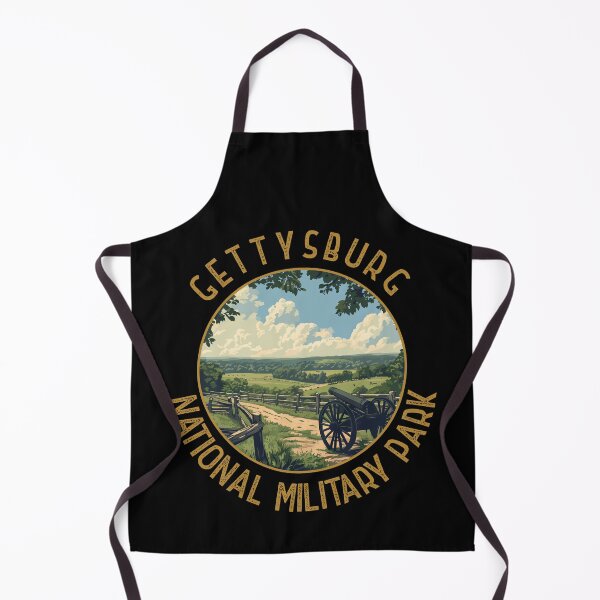 Item preview, Gettysburg National Military Park Retro Distressed Circle designed and sold by KrisSidDesigns.
