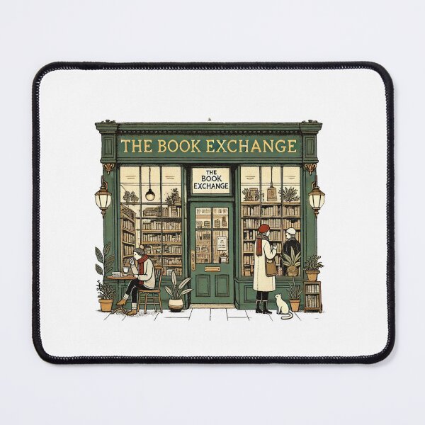 Item preview, Classic Book Exchange Shopfront designed and sold by OldSchoolRetro.