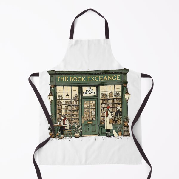 Item preview, Classic Book Exchange Shopfront designed and sold by OldSchoolRetro.