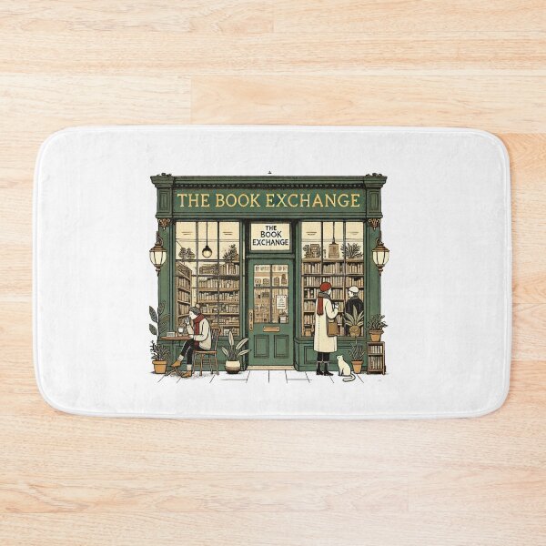 Item preview, Classic Book Exchange Shopfront designed and sold by OldSchoolRetro.