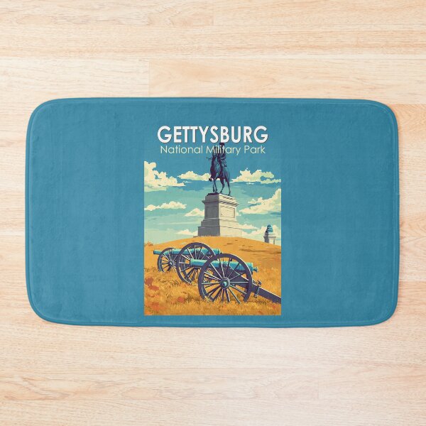 Item preview, Gettysburg National Military Park Travel Art Vintage designed and sold by KrisSidDesigns.