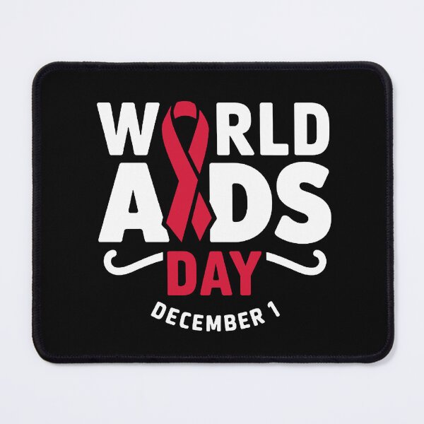 Item preview, World Aids Day Design Red Ribbon HIV Awareness designed and sold by KapuczeShop.