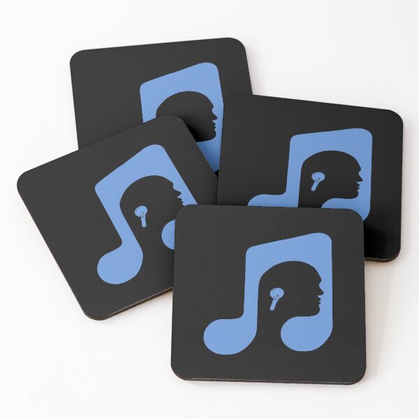 Item preview, Musical Note or person with earphones in this fun optical illusion designed and sold by shopdiego.