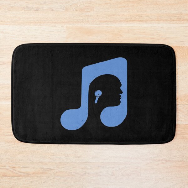 Item preview, Musical Note or person with earphones in this fun optical illusion designed and sold by shopdiego.