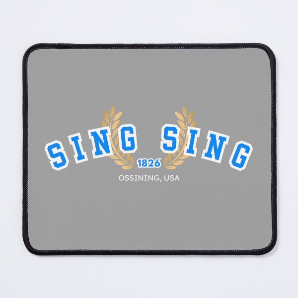 Item preview, Sing Sing Prison “Varsity,” Blue and White designed and sold by UNK-Fatigues.