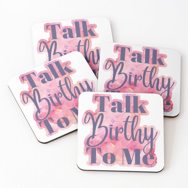 Item preview, Talk Birthy To Me designed and sold by TheHyggeShop.