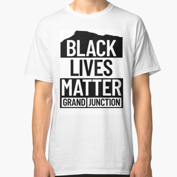 Black Lives Matter GJ - White Classic T-Shirt