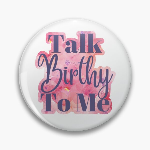 Item preview, Talk Birthy To Me designed and sold by TheHyggeShop.