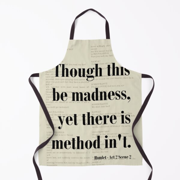 Item preview, Hamlet Quote This be Madness William Shakespeare Art designed and sold by kakarikihill.