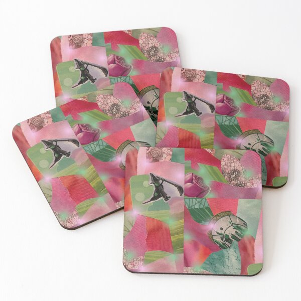 Item preview, Wicked pink and green collage designed and sold by ruthieewitmer.
