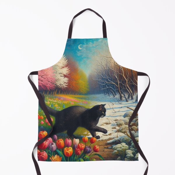 Item preview, Cat winter and spring designed and sold by Magic-wall-art.