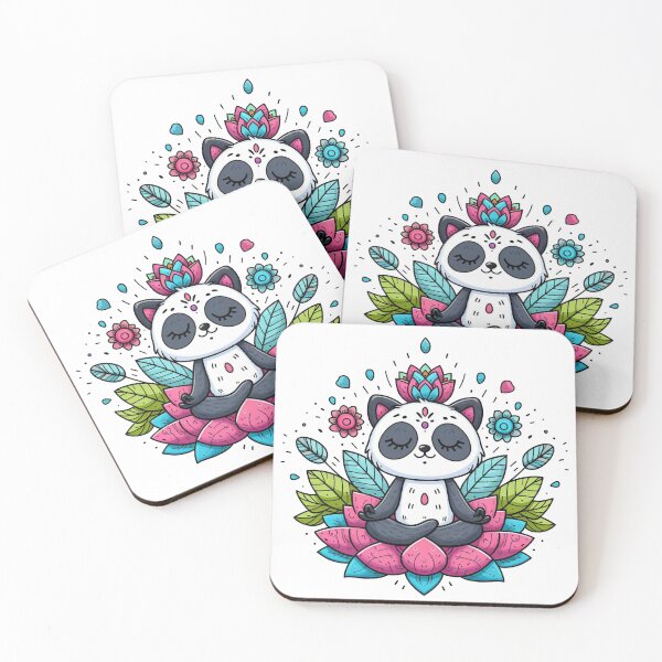 Item preview, meditating panda designed and sold by dadaserhat.
