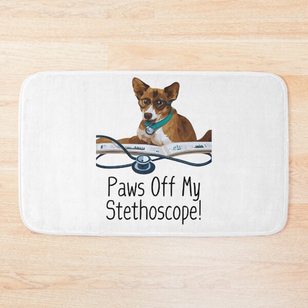 Item preview, Paws Off My Stethoscope designed and sold by FitEnvy.
