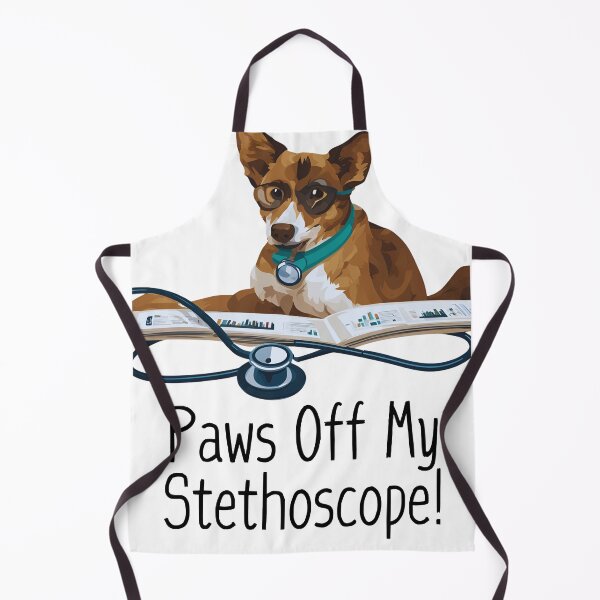 Item preview, Paws Off My Stethoscope designed and sold by FitEnvy.