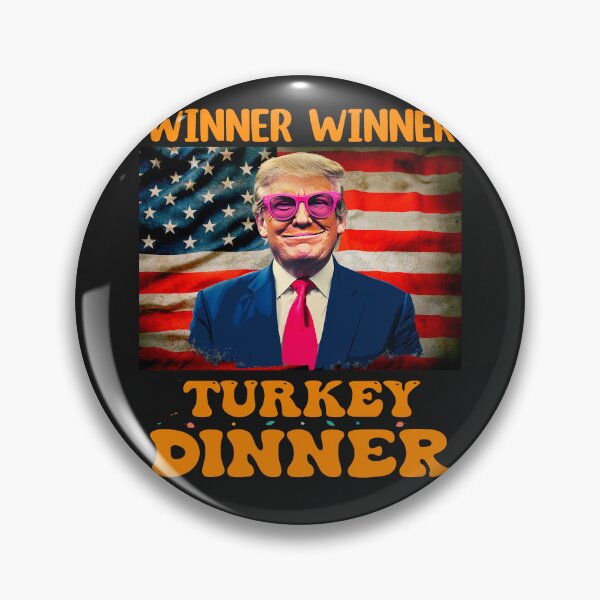 Item preview,  Funny Trump winner winner Turkey dinner thanksgiving gifts 2024 designed and sold by erozzz.
