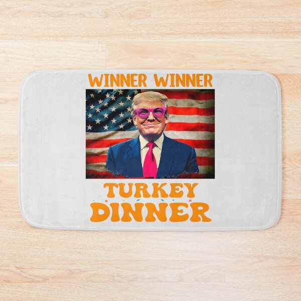 Item preview,  Funny Trump winner winner Turkey dinner thanksgiving gifts 2024 designed and sold by erozzz.