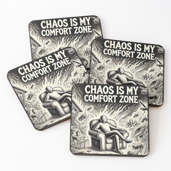 Item preview, Chaos is my comfort zone  designed and sold by riadesignstore.