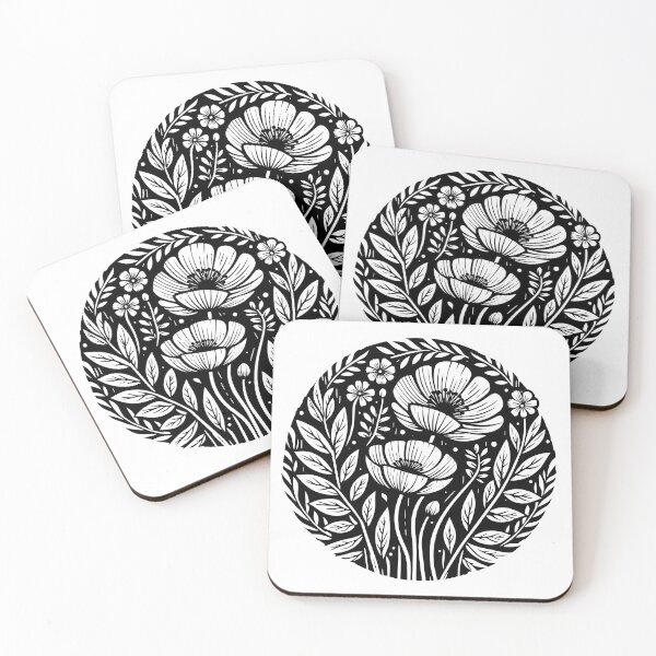 Item preview, Lino Floral Logo designed and sold by atkindesign.