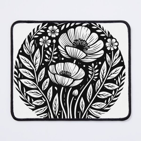 Item preview, Lino Floral Logo designed and sold by atkindesign.