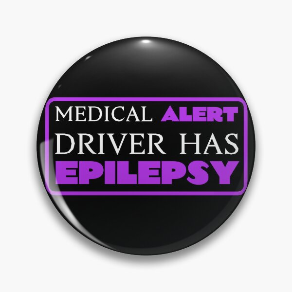 Item preview, Epilepsy. Medical Alert. Bumper. Driver Has Epilepsy. designed and sold by bekksa.