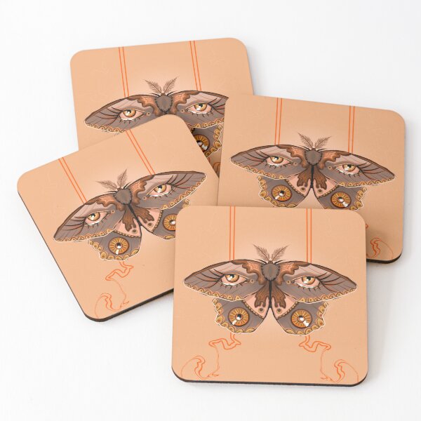 Item preview, Fall Moth designed and sold by Linnea Kingbird-Martini.