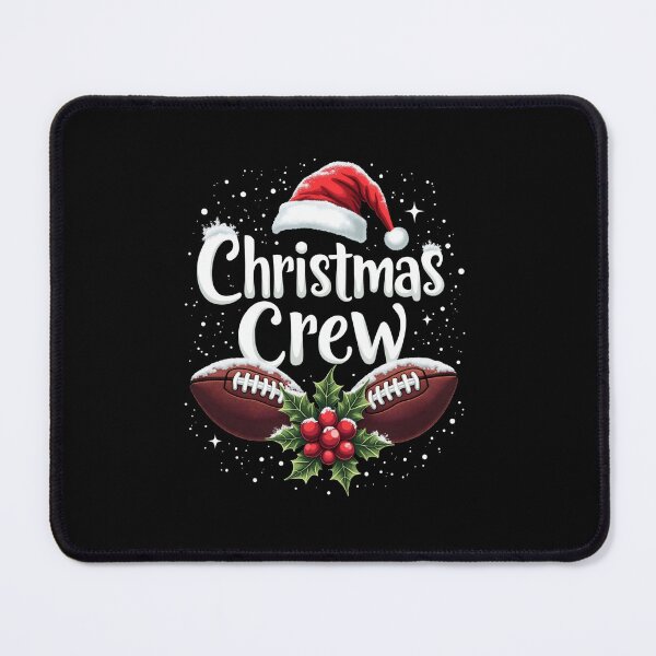 Item preview, Christmas Crew footballs designed and sold by jkrphoto.