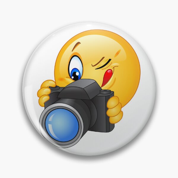 Item preview, Cute and Funny Emoticon Photographer  designed and sold by Divine Ease.
