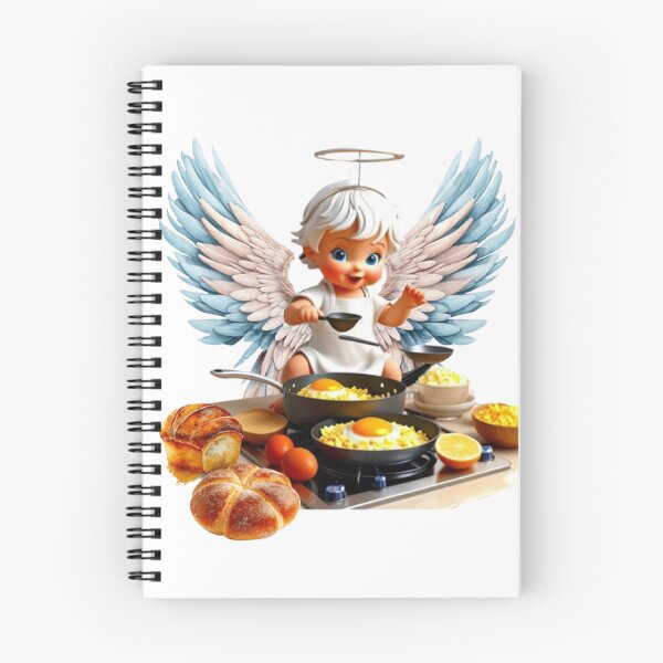 Item preview, Cherubim Angel Cooking Eggs designed and sold by DivineHaven.