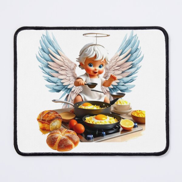 Item preview, Cherubim Angel Cooking Eggs designed and sold by DivineHaven.