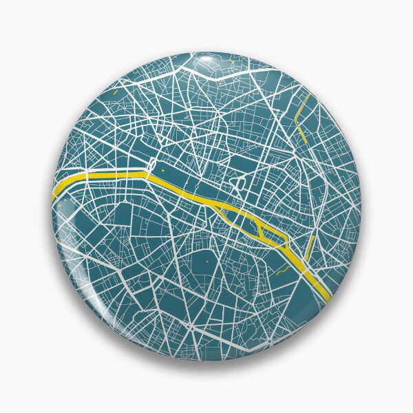 Item preview, Paris Map designed and sold by TerraFrame.