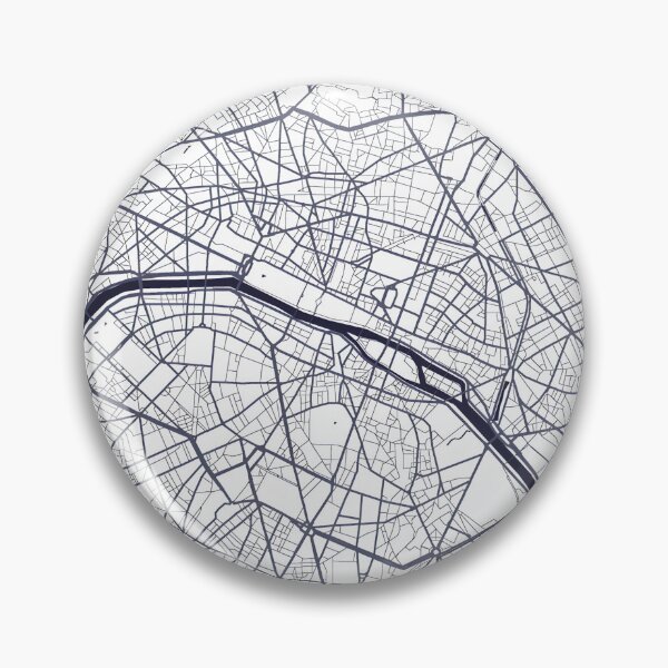 Item preview, Paris Map designed and sold by TerraFrame.