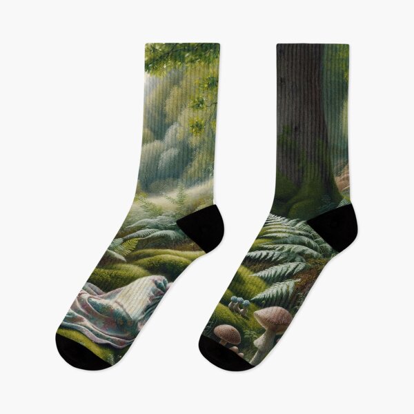 Item preview, Girl sleeping in the forest designed and sold by M-Y-A-R-T-.